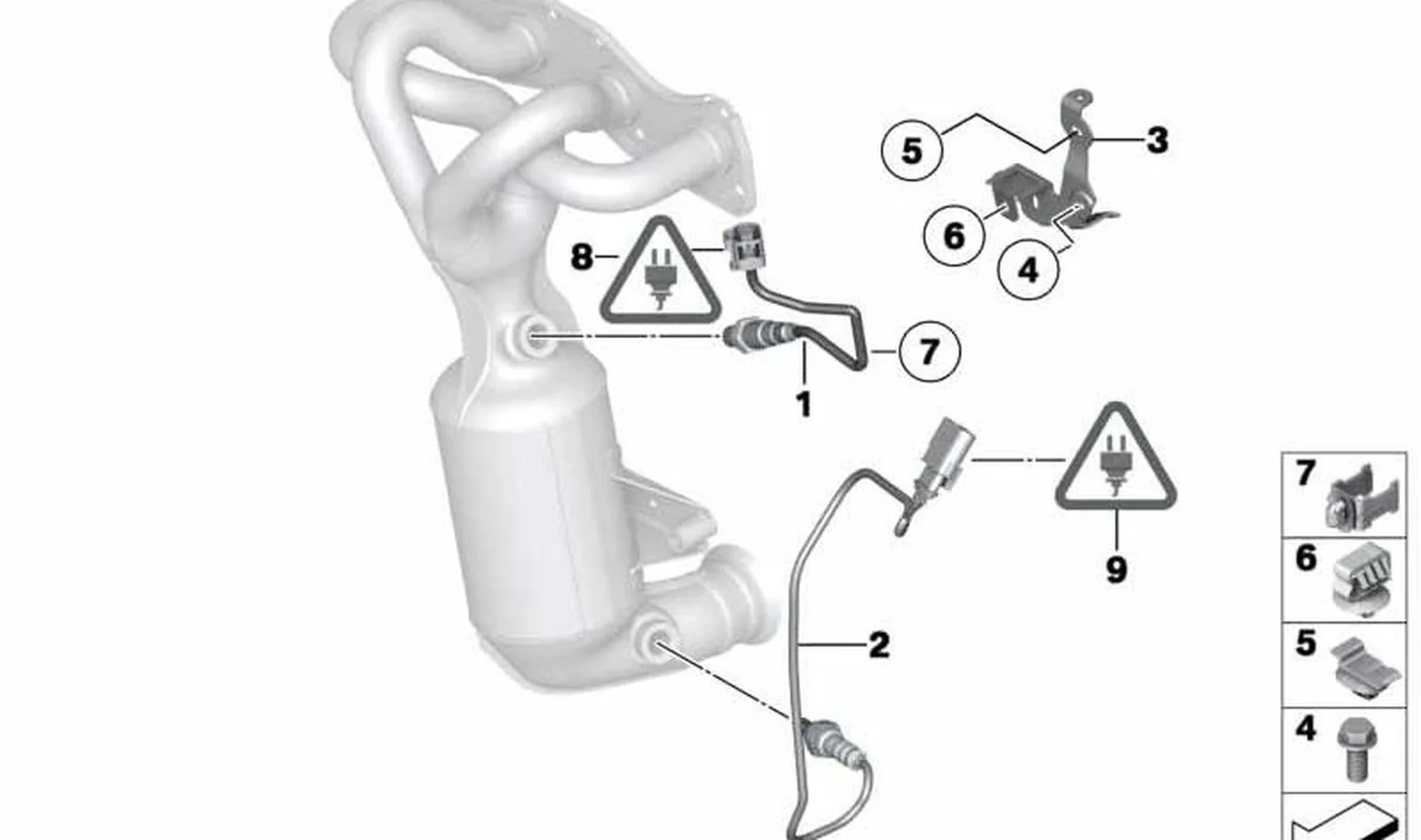 Abrazadera de cables OEM 07147543533 para MINI R56, R56 LCI, Clubman R55, Cabrio R57, Coupé R58, Roadster R59, Countryman R60, Paceman R61. Original MINI. - Image 4