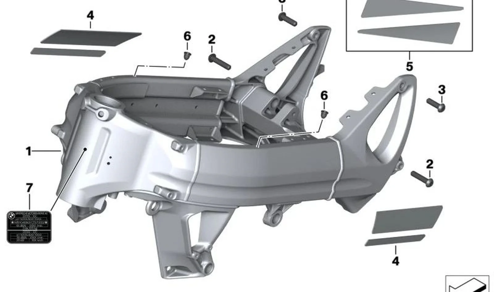 Acoplamiento Snap-Lock OEM 46637691016 para motos BMW R1200GS, R1250GS, S1000RR... y más. Original BMW Motorrad. - Image 2