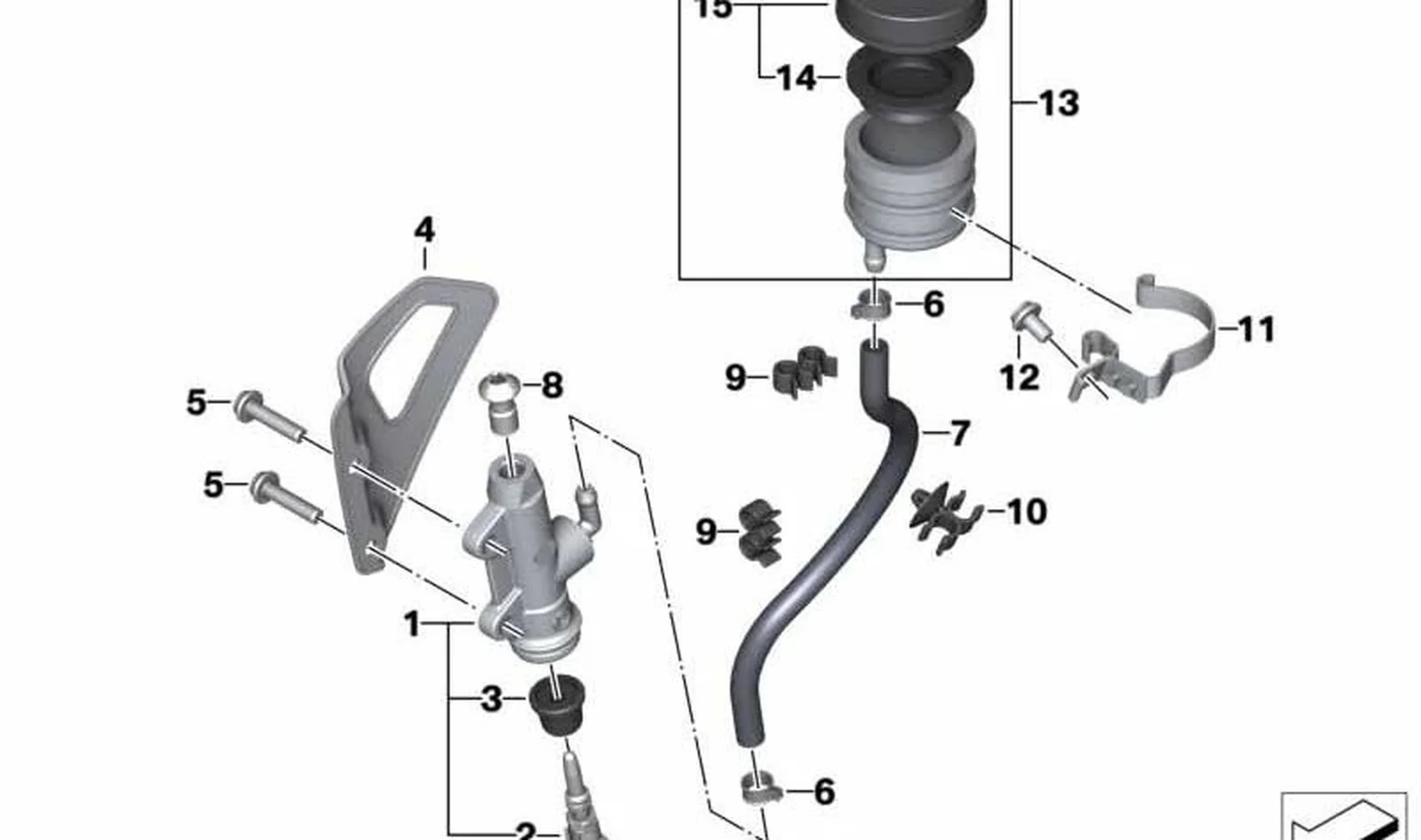 Adorno para BMW Motorrad OEM 34318537629 para motos BMW R nineT, R nineT Pure, R nineT Scrambler, R nineT Racer, R nineT Urban G/S. Original BMW Motorrad.