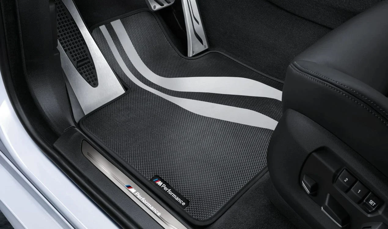 Alfombrillas delanteras M Performance OEM 51472353381 para BMW X5 F15, X5 M F85, X6 F16, X6 M F86. Original BMW. - Image 8