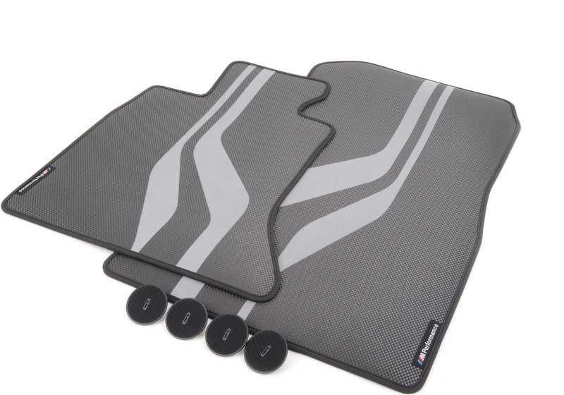 Alfombrillas delanteras M Performance OEM 51472365217 para BMW Serie 5 F10, F11, F10 LCI, F11 LCI. Original BMW. - Image 2