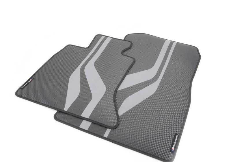 Alfombrillas delanteras M Performance OEM 51472365217 para BMW Serie 5 F10, F11, F10 LCI, F11 LCI. Original BMW. - Image 4