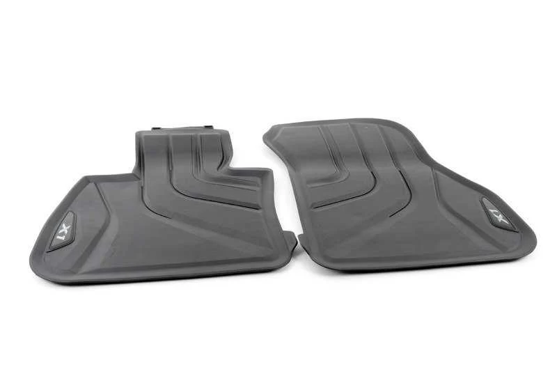 Alfombrillas delanteras todo tiempo OEM 51472365853 para BMW X1 F48, X1 F48 LCI. Original BMW. - Image 3