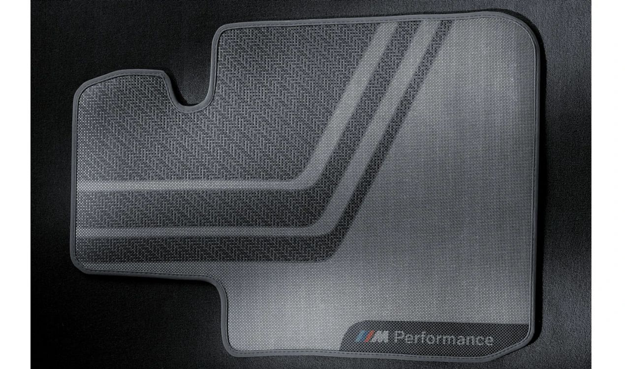 Alfombrillas M Performance delanteras OEM 51472407299 para BMW Serie 1 F20, F21, Serie 2 F22, F23, F87 M2... y más. Original BMW. - Image 2