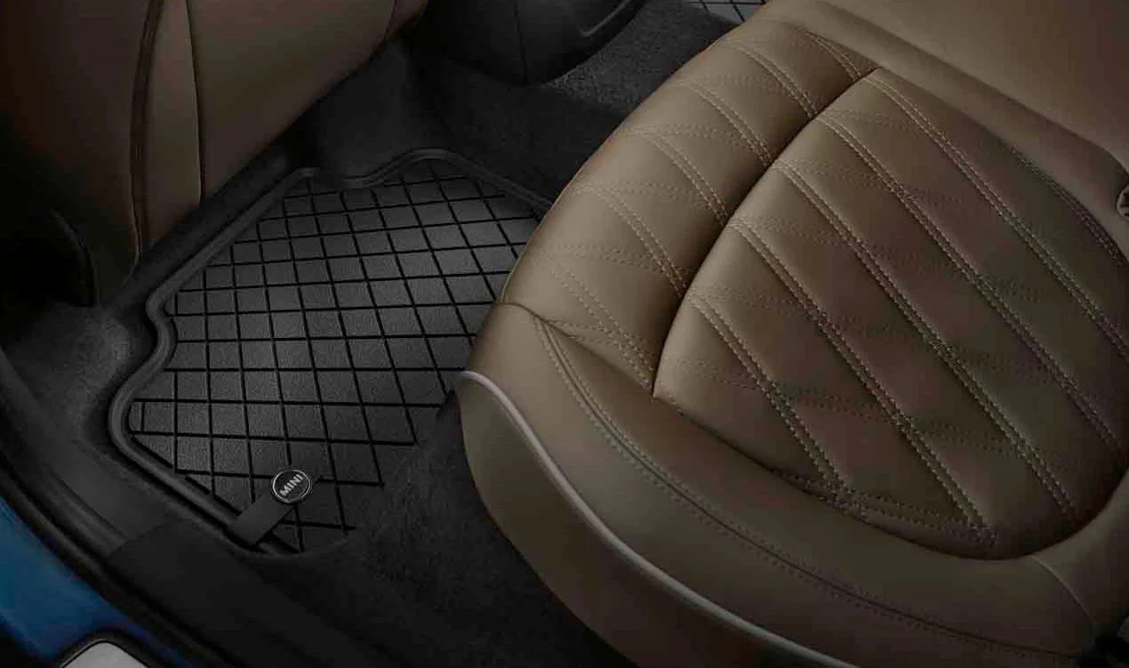 Alfombrillas todo tiempo traseras OEM 51472447608 para MINI Countryman F60 (2015-2020), F60 LCI (2019-2024). Original MINI.