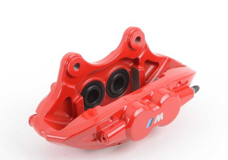 Alojamiento de pinza de freno M Performance delantero izquierdo OEM 34106875653 para BMW F20, F21, F22, F30, F32... y más. Original BMW. - Image 2