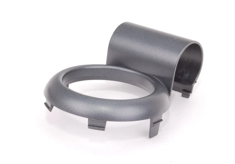 Anillo embellecedor consola freno de mano antracita OEM 51166958354 para MINI R50, R53, R52 Cabrio... y más. Original MINI.