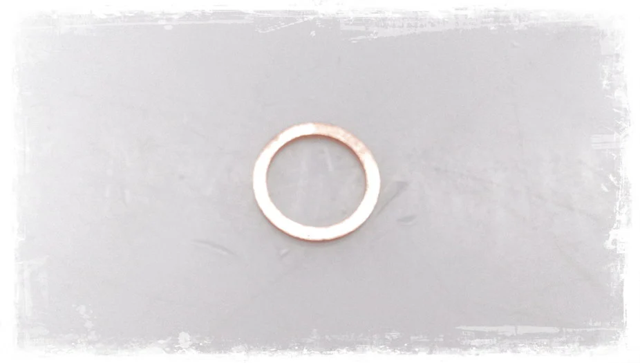 Anillo obturador cobre 12x16 (A12X16-CU) OEM 07119963132 para motos BMW R1200GS, R1250GS, R1200RT, R1250RT, R nineT, K1200S, K1300S... y más. Original BMW Motorrad. - Image 2