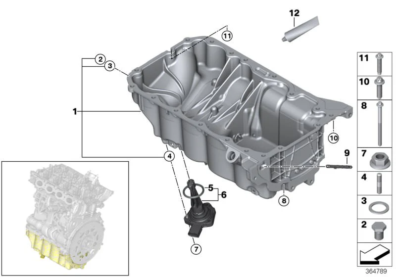 Anillo obturador cobre 12x16 (A12X16-CU) OEM 07119963132 para motos BMW R1200GS, R1250GS, R1200RT, R1250RT, R nineT, K1200S, K1300S... y más. Original BMW Motorrad. - Image 3