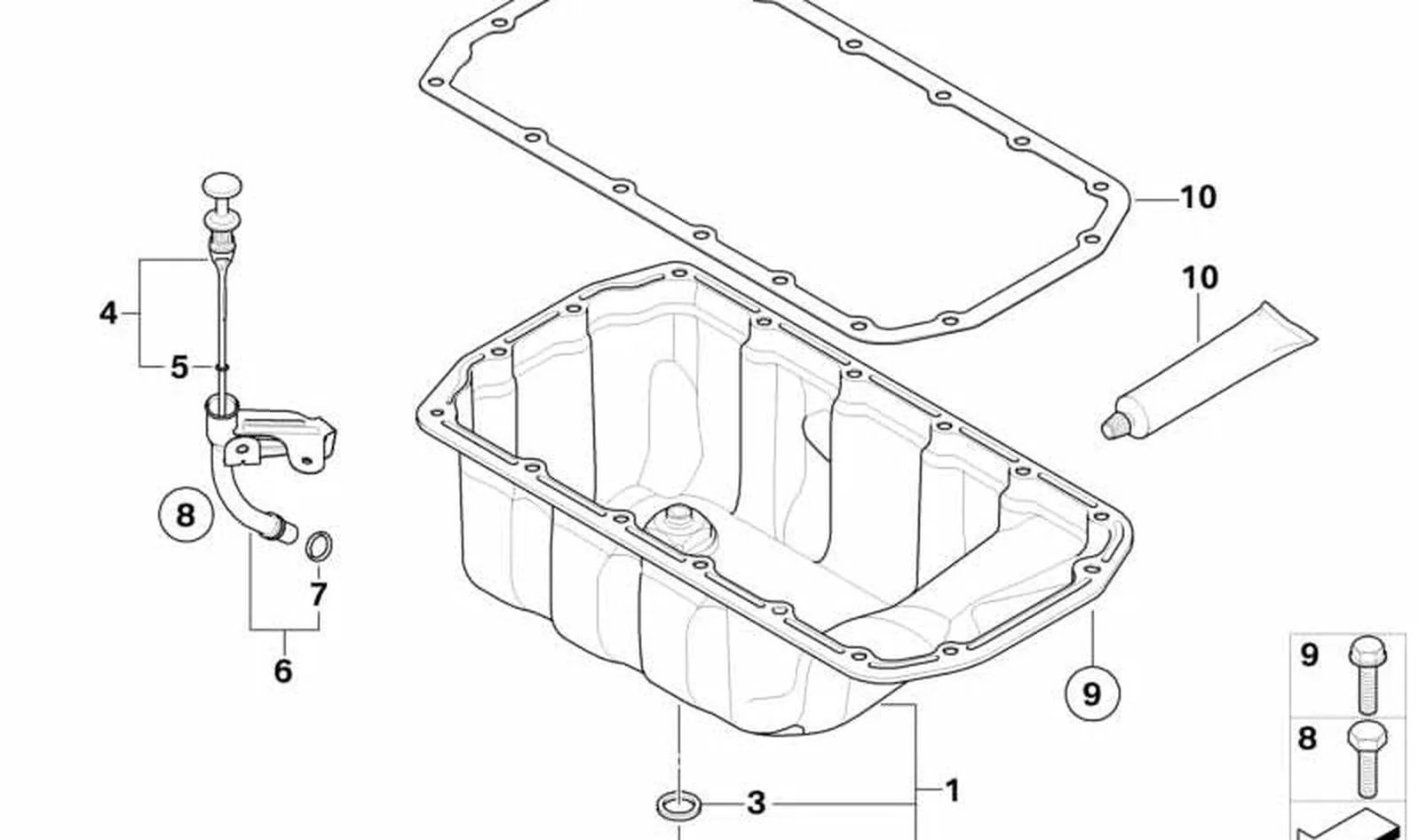Anillo obturador OEM 12617546239 para MINI R56, R55, R57, R58, R59, R60, R61... y más. Original MINI. - Image 2