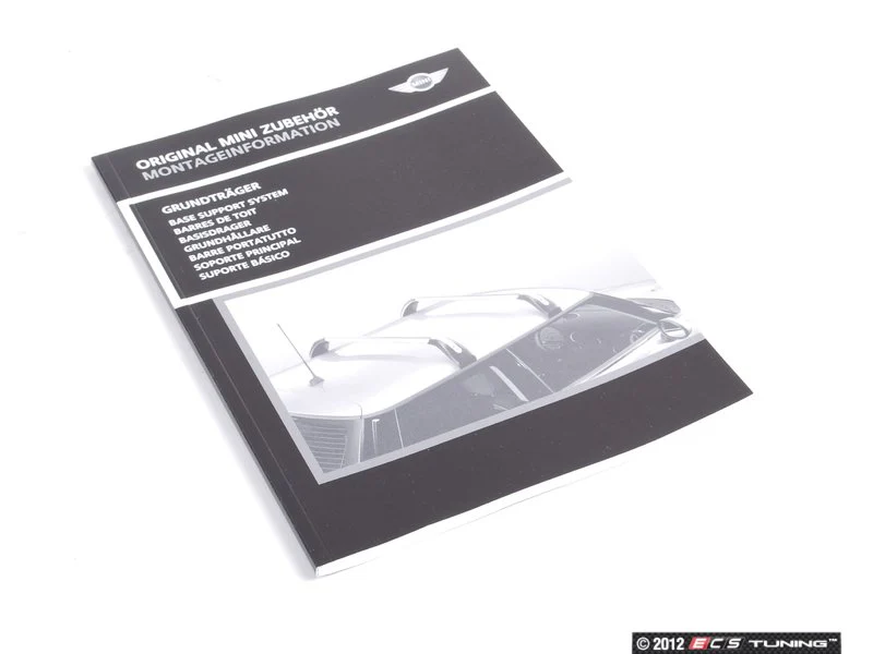 Barras portaequipajes de techo (base portadora) OEM 82712149225 para MINI R56, R56 LCI, Clubman R55, Clubman R55 LCI. Original MINI. - Image 24
