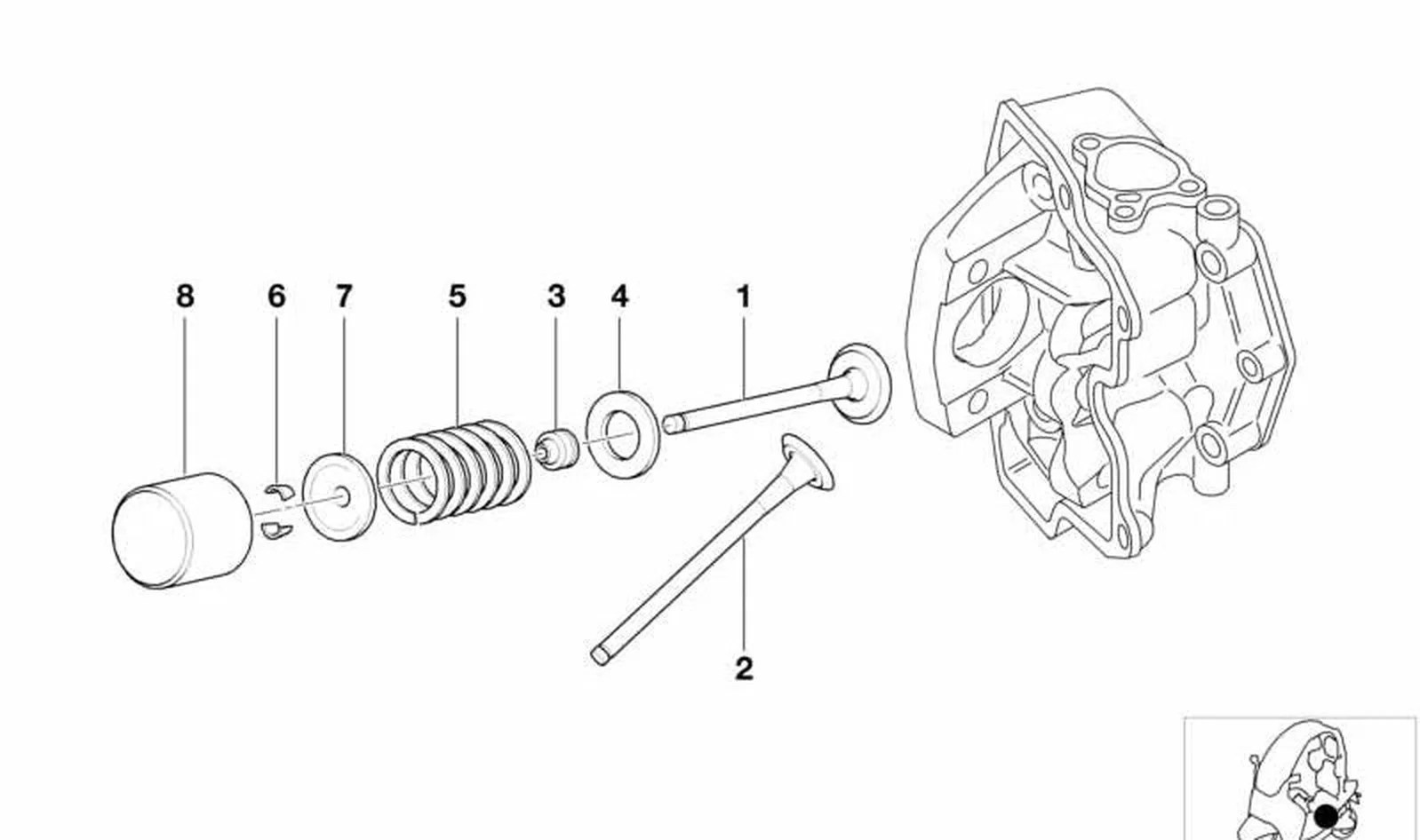Biela de empuje OEM 11327666042 para motos BMW K1200GT, K1200RS, K1100RS, K1100LT, C1... y más. Original BMW Motorrad.