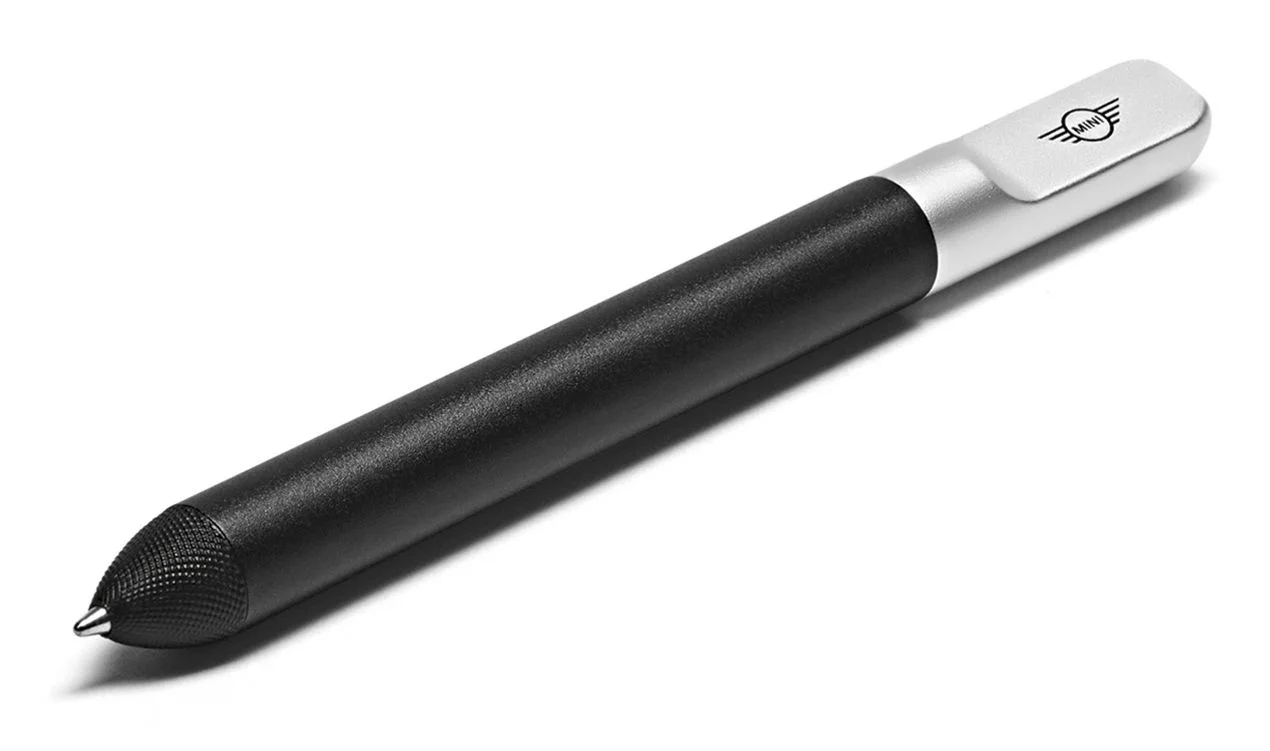 Bolígrafo Rollerball negro y plata OEM 80242454545 para MINI. Original MINI. - Image 3