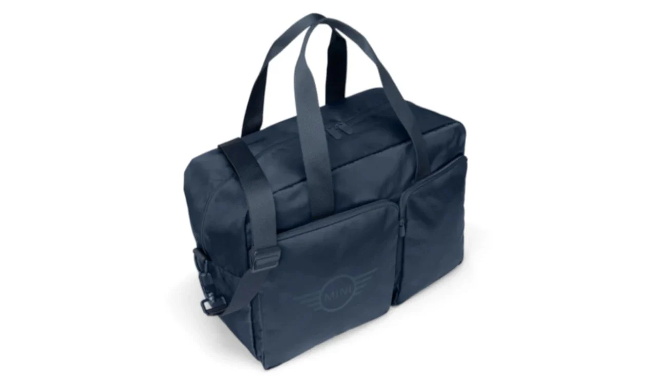Bolsa de viaje Soft Wing Logo índigo 27 L OEM 80225B320D8 válido para MINI. Original MINI.