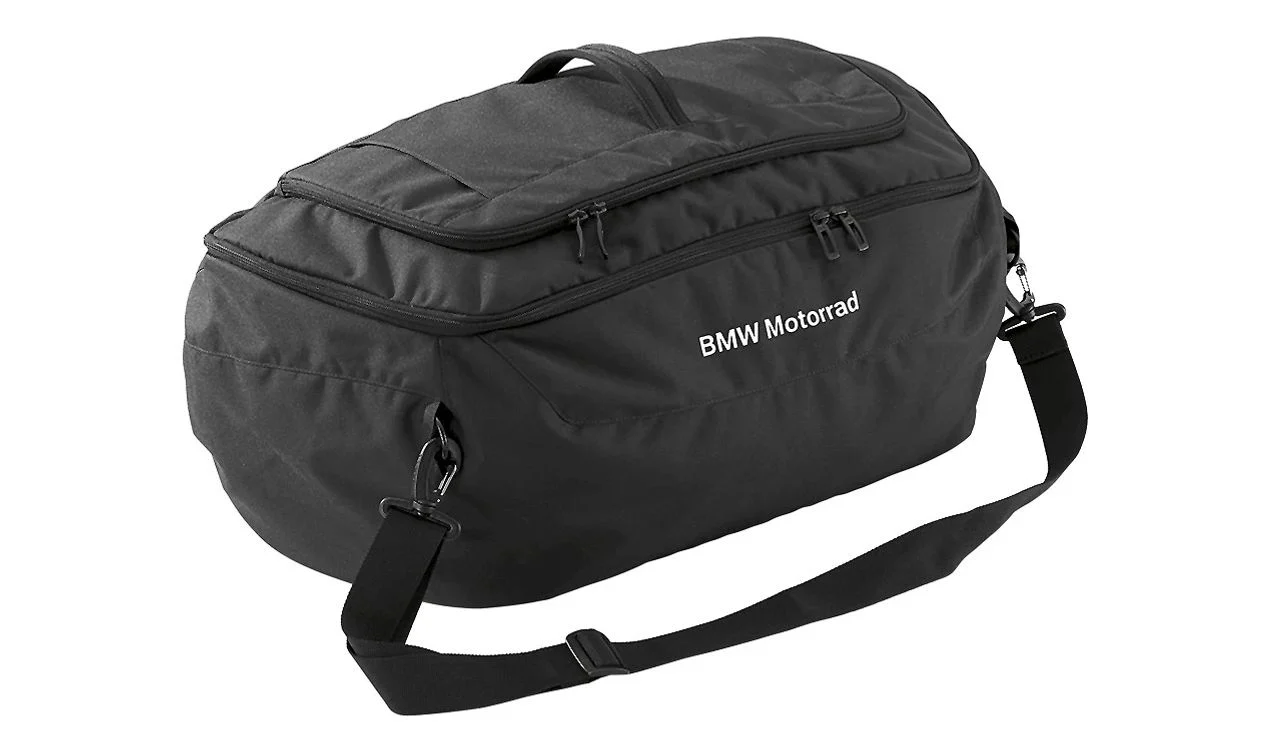 Bolsa interior grande para top case negro OEM 77438549124 para motos BMW R 1200 GS, R 1250 GS, S 1000 XR, F 900 XR... y más. Original BMW Motorrad