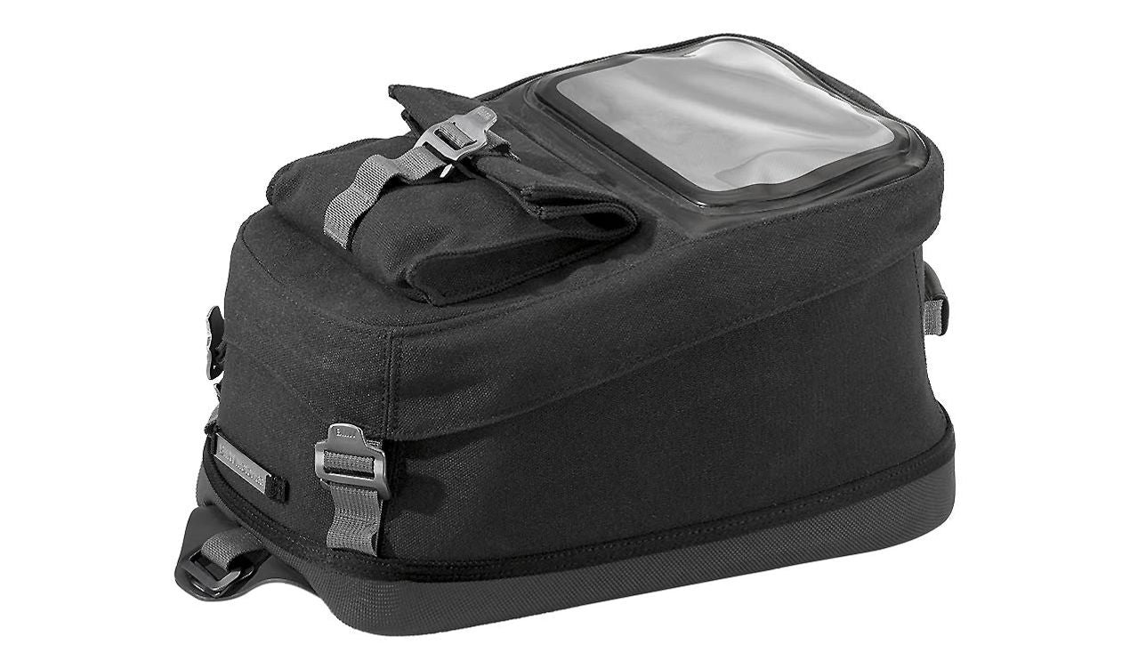 Bolsa sobredepósito negra 11 l OEM 77452451057 para motos BMW R nineT, R nineT Pure, R nineT Scrambler, R nineT Racer, R nineT Urban G/S. Original BMW Motorrad.