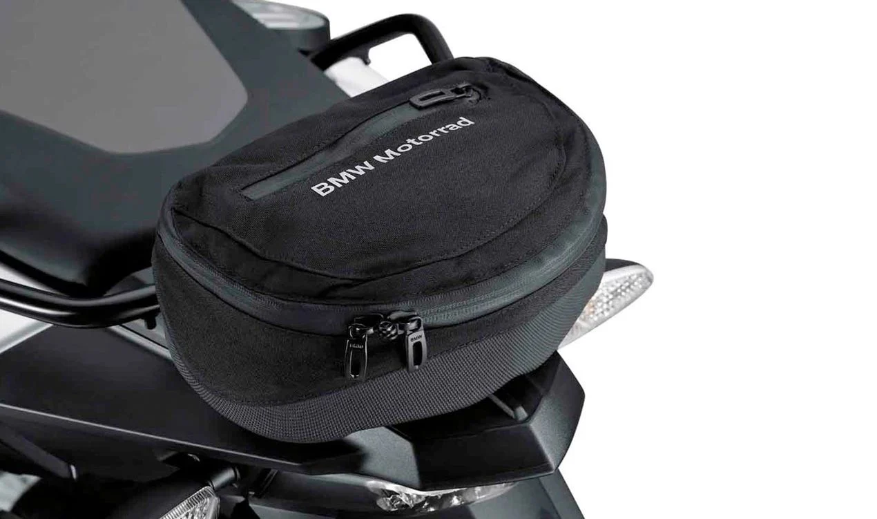 Bolsa trasera Enduro OEM 71607711245 para motos BMW F700GS, F650GS, F800GS, G450X. Original BMW Motorrad.