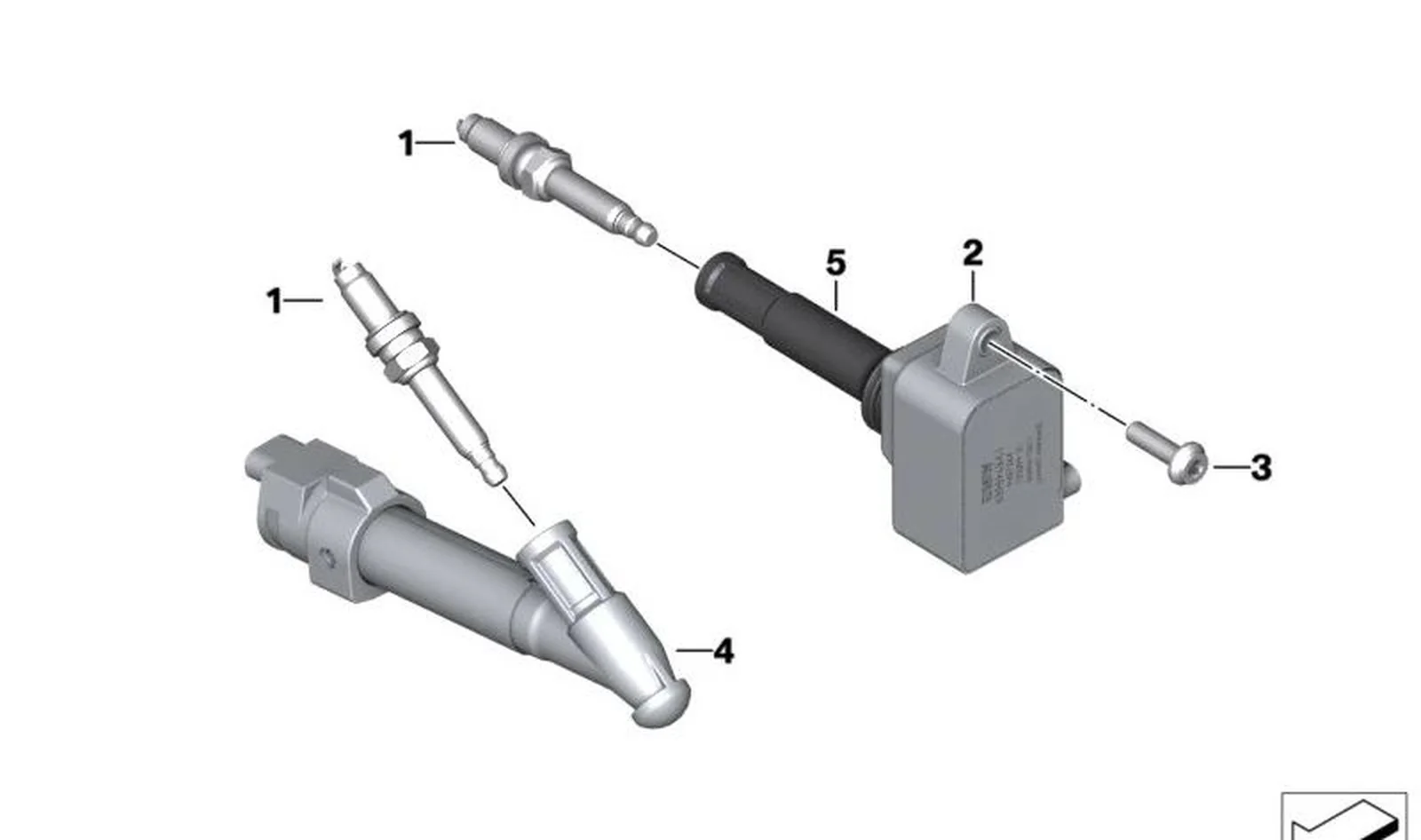 BujÃa de encendido OEM 12128396344 para motos BMW R nineT, R nineT Pure, R nineT Scrambler, R nineT Urban G/S, R 18, R 18 Classic, R 18 B... y más. Original BMW Motorrad.