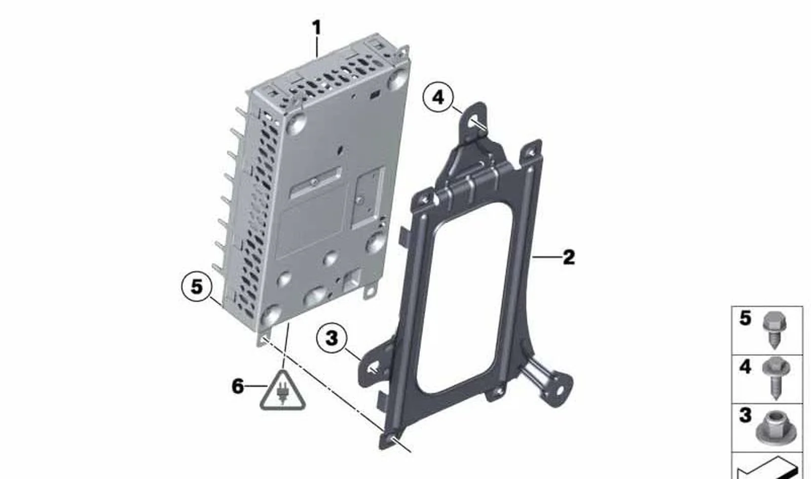 Caja de enchufe gris OEM 61138364884 para MINI R56, R60, R61, BMW E81, E87, X3 E83... y más. Original BMW y MINI. - Image 4