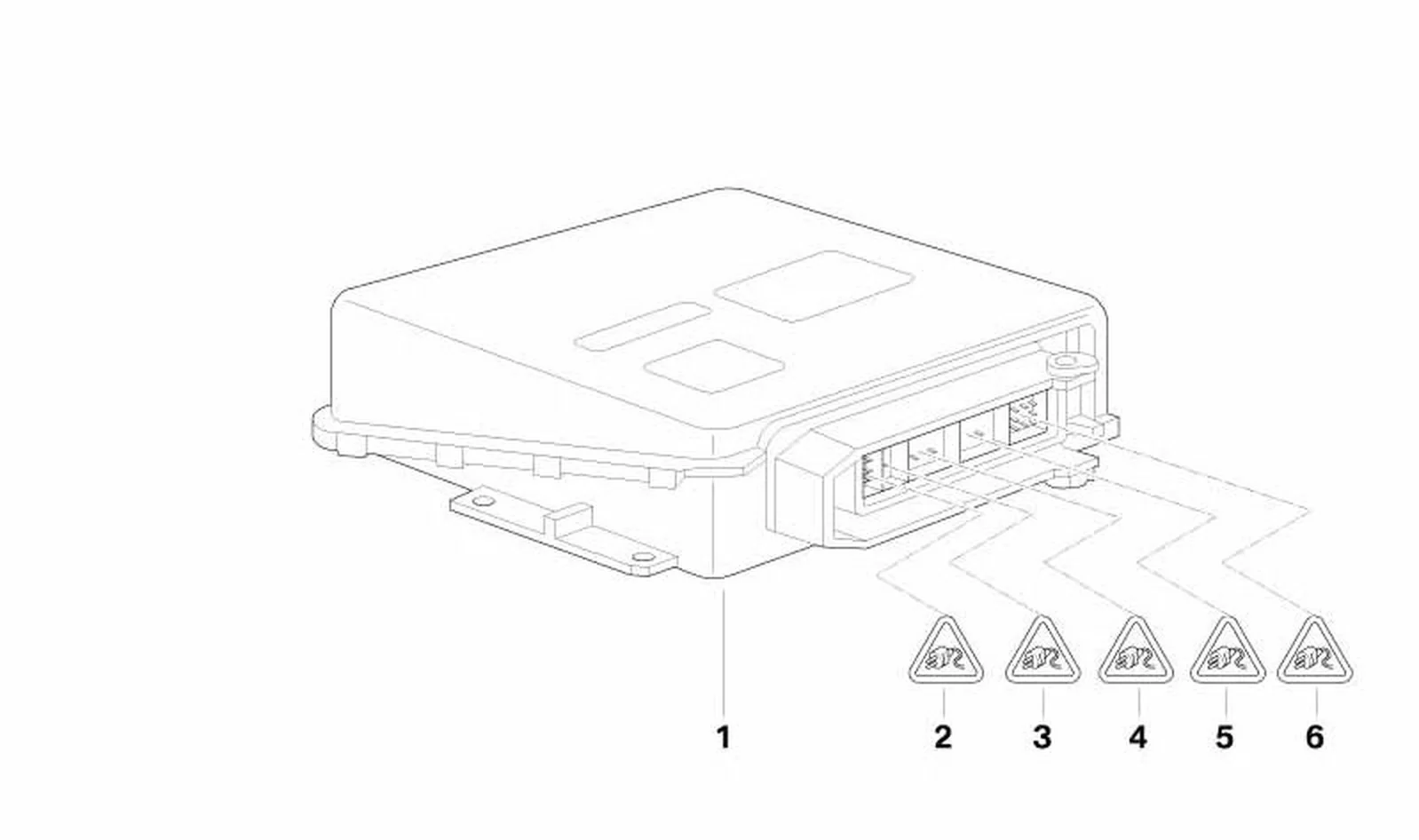 Caja de enchufe OEM 12521744627 para MINI R56, R55, R57, R58, R59, R60, R61 y BMW E46, E39, E60, E61, E63, E64, E38, E65, E66, E67, X5 E53, Z3 E36, Z4 E85... y más. Original BMW y MINI. - Image 4