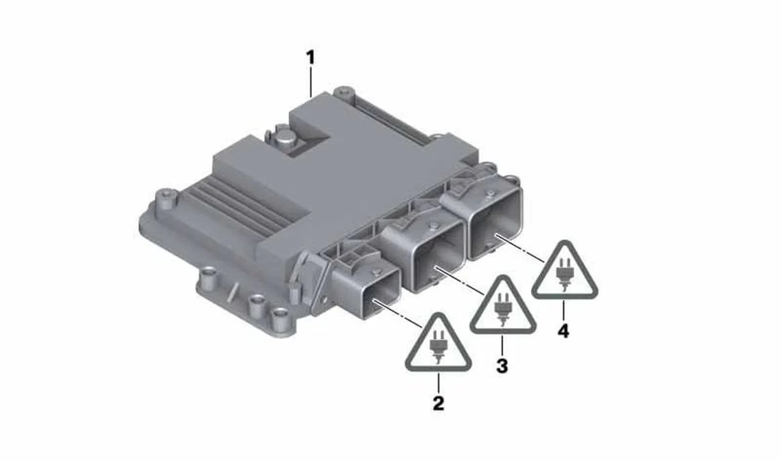 Caja de enchufe OEM 12527541839 para MINI R56, R56 LCI, Clubman R55, Cabrio R57, Countryman R60... y más. Original MINI.