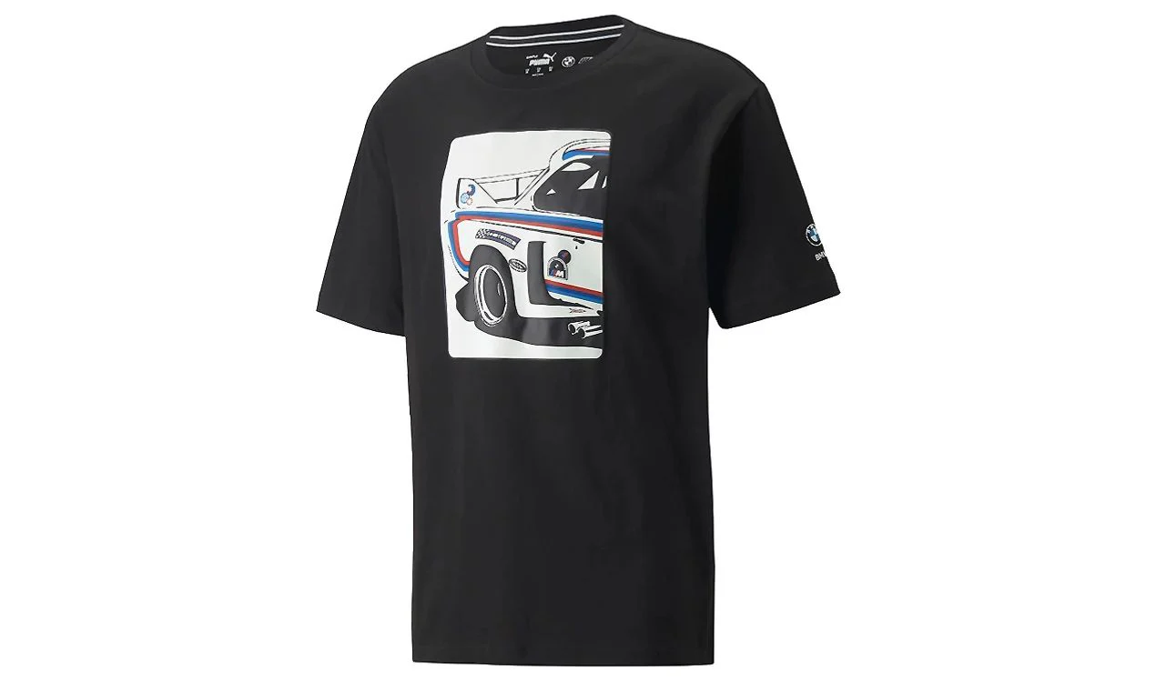 Camiseta gráfica M Motorsport negra talla XXL OEM 80145A21691 para BMW. Válido para BMW. Original BMW.