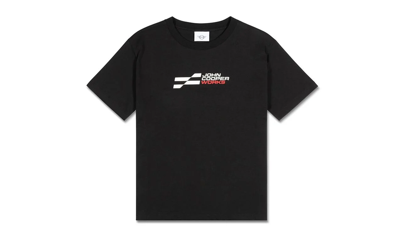 Camiseta JCW Logo mujer negra talla L OEM 80145B54EB6 válido para MINI. Original MINI.