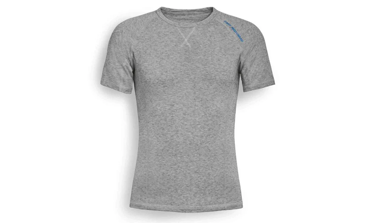 Camiseta técnica Function Summer hombre talla M gris claro melange OEM 76247922775 válido para BMW Original BMW Motorrad