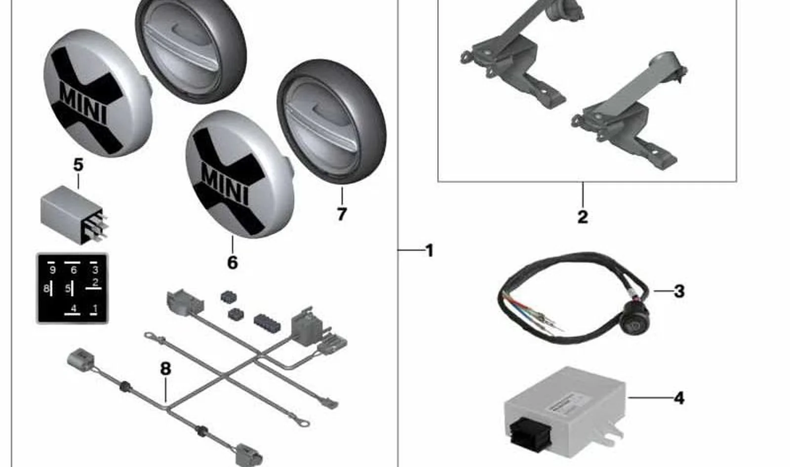 Caperuza delantera OEM 63120417672 para MINI R56, F56, Clubman R55, Cabrio R57, Countryman R60... y más. Original MINI. - Image 6
