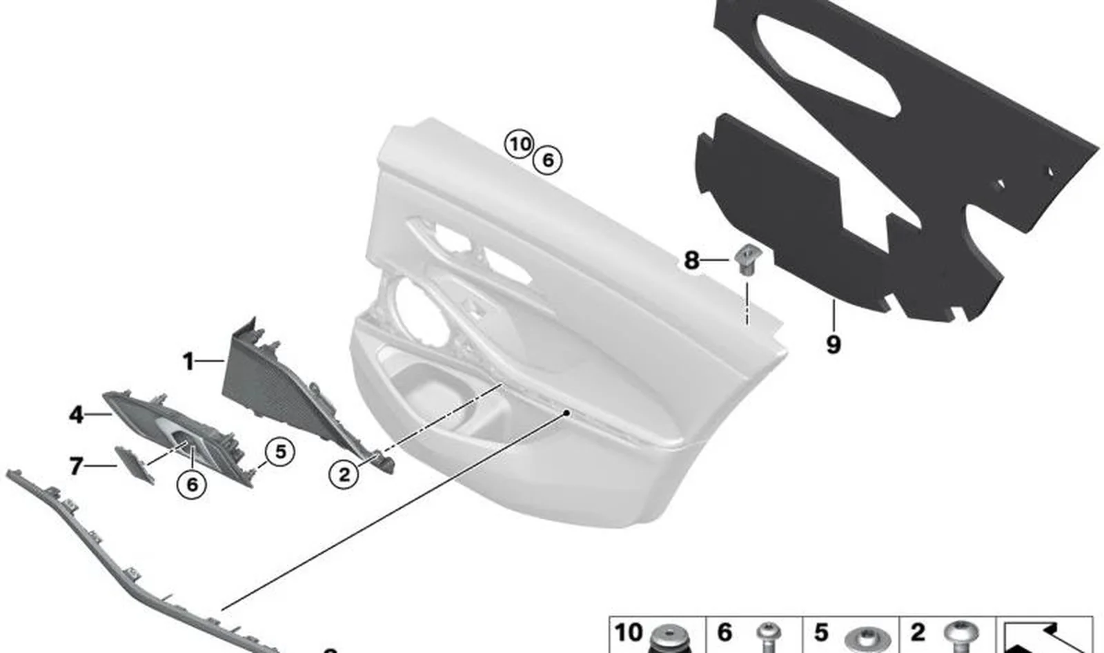 Caperuza para tornillo derecha OEM 51418494296 para BMW G20, G80 M3, G21 Touring, G28 Saloon, i3L G28 BEV… y más. Original BMW. - Image 5