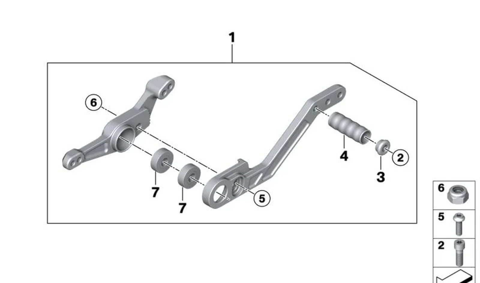 Caperuza terminal OEM 77257728889 para motos BMW HP4, M 1000 RR, S 1000 RR. Original BMW Motorrad.