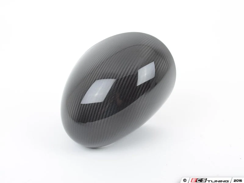 Carcasa/tapa retrovisor exterior izquierda en carbono JCW OEM 51142364773 para MINI F55, F56, F54 Clubman, F57 Cabrio, F60 Countryman. Original MINI.