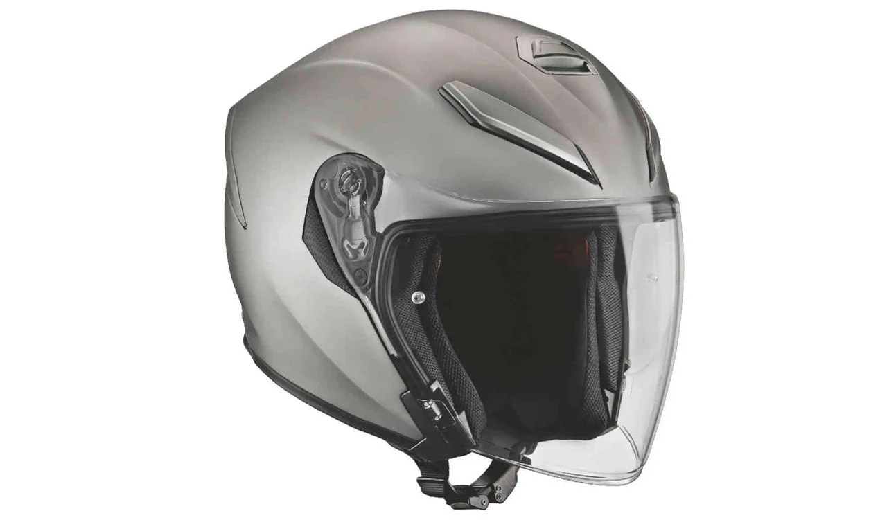 Casco Sao Paulo ECE gris mate talla 55/56 OEM 76318504132 para BMW Motorrad. Original BMW Motorrad.