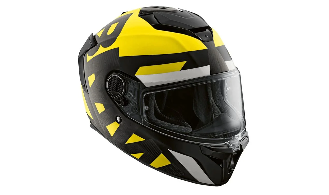 Casco Xomo Carbono ECE Thunder talla 53/54 OEM 76317912933 para motos BMW. Original BMW Motorrad.