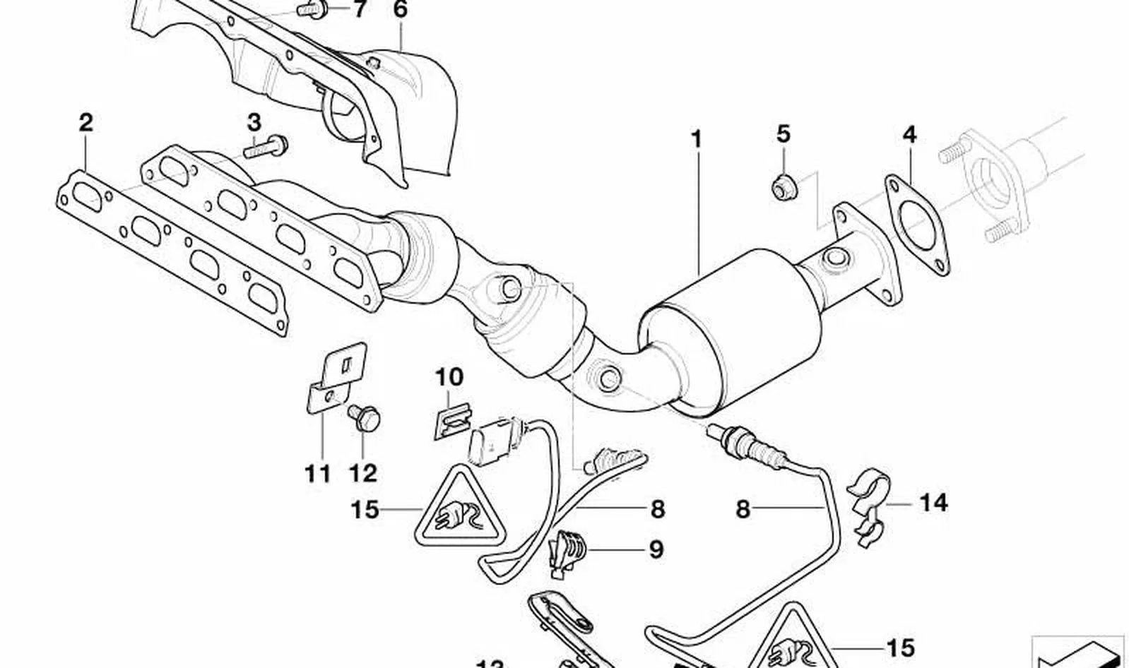 Chapa soporte OEM 11787511925 para MINI R50 Cooper, One, One 1.6i y R53 Cooper S. Original MINI. - Image 4