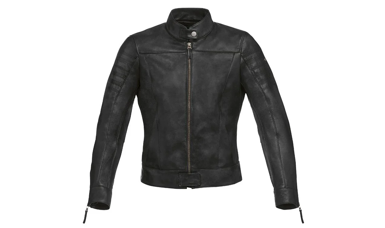 Chaqueta de piel Westend negra talla 40 OEM 76145A809E0 para BMW Motorrad. Original BMW Motorrad.