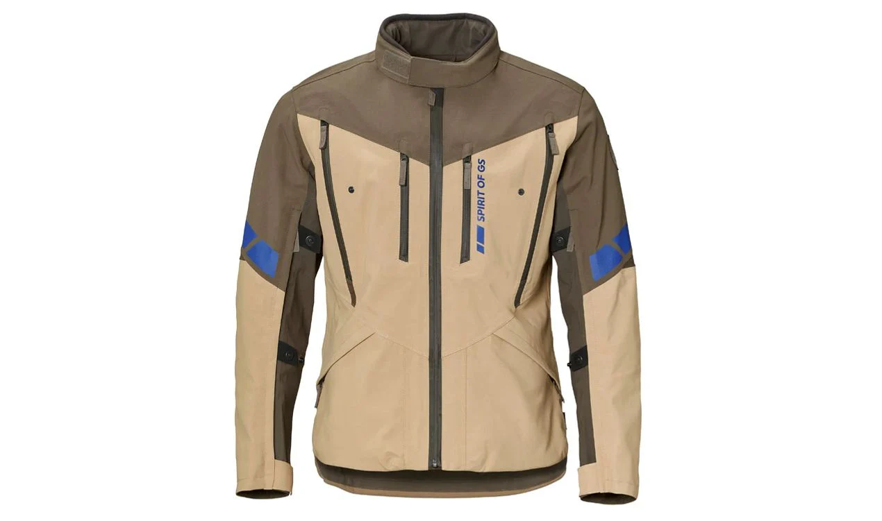 Chaqueta GS Namib GORE-TEX Camel talla 46 OEM 76117913060 para BMW Motorrad Adventure. Original BMW Motorrad.