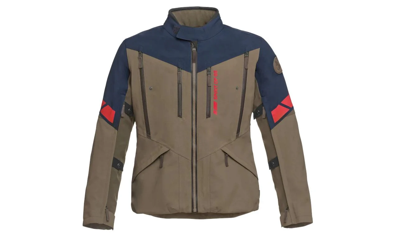 Chaqueta GS Namib Gore-Tex caqui talla 32 OEM 76115A80AF8 para BMW Motorrad. Original BMW Motorrad.