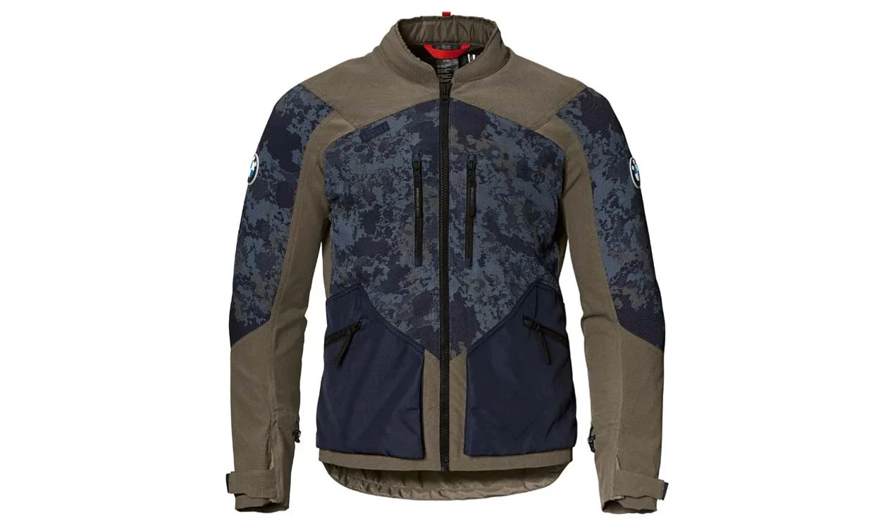 Chaqueta GS Rallye AIR caqui talla 106 OEM 76117913297 para motos BMW. Original BMW Motorrad.