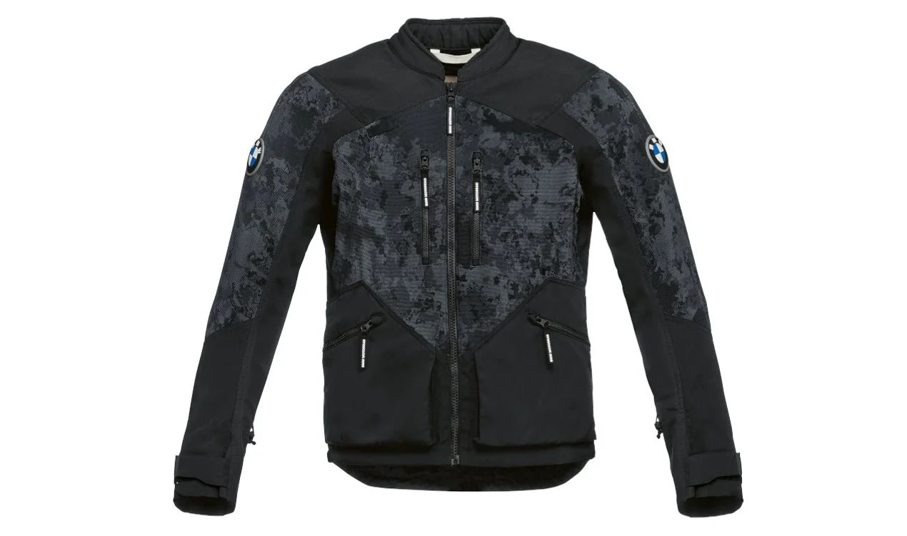 Chaqueta GS Rallye AIR negra talla 50 OEM 76115A80CB0 para motos BMW. Original BMW Motorrad.