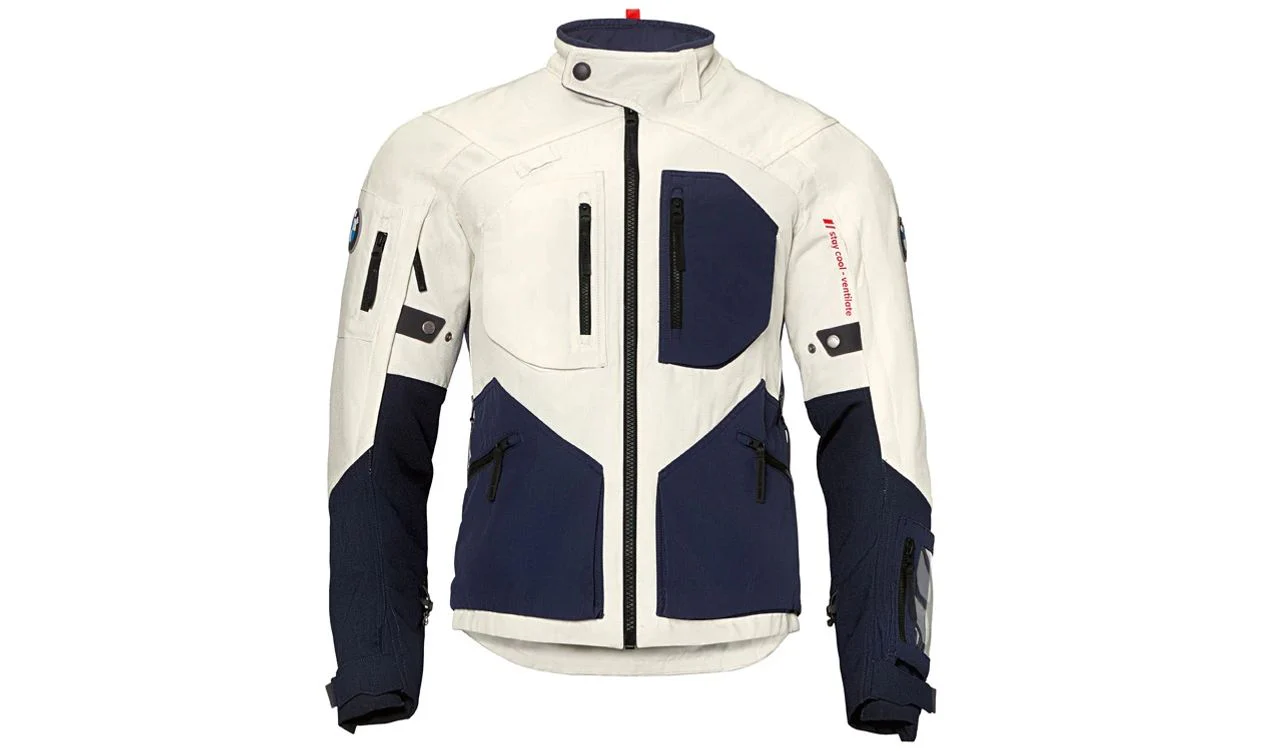 Chaqueta GS Rallye GTX azul noche talla 110 para todas las motos BMW. OEM 76118504475. Original BMW Motorrad.