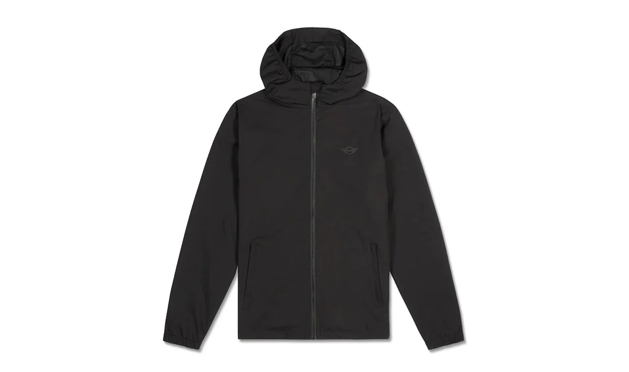 Chaqueta para hombre MINI Wordmark negra talla XXL con capucha OEM 80145B54F24 válido para MINI Original MINI