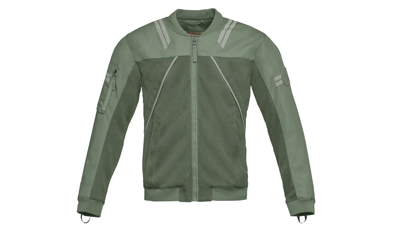 Chaqueta Swartberg AIR verde talla 50 OEM 76125A809C3 para BMW. Original BMW Motorrad.