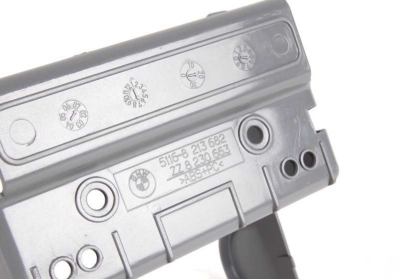 Consola superior gris OEM 51168248529 para BMW Serie 3 E46 (316Ci, 316i). Original BMW. - Image 8