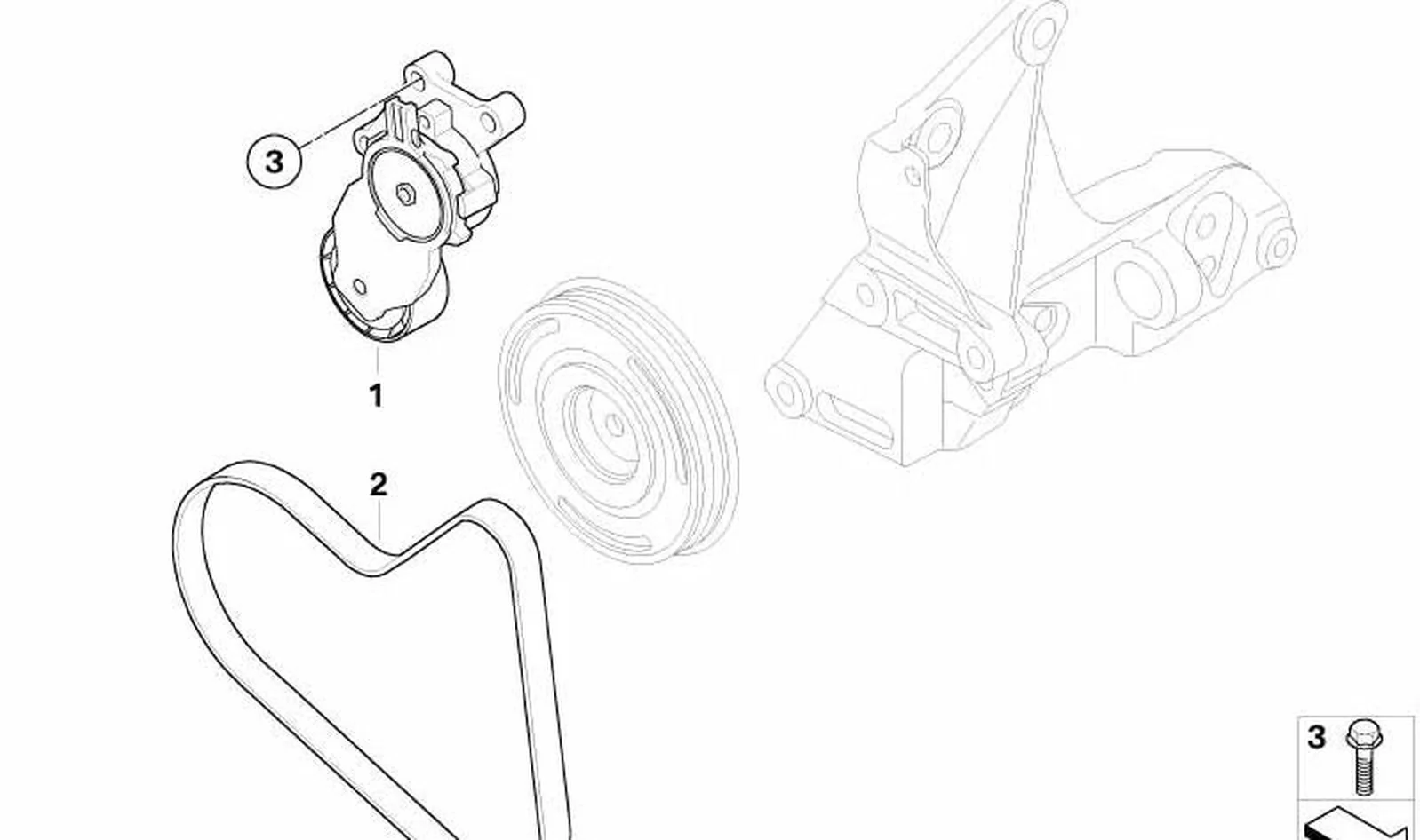 Correa poly-v OEM 11287798112 para MINI Cooper D R55, R56, MINI One D R56. Original MINI. - Image 3