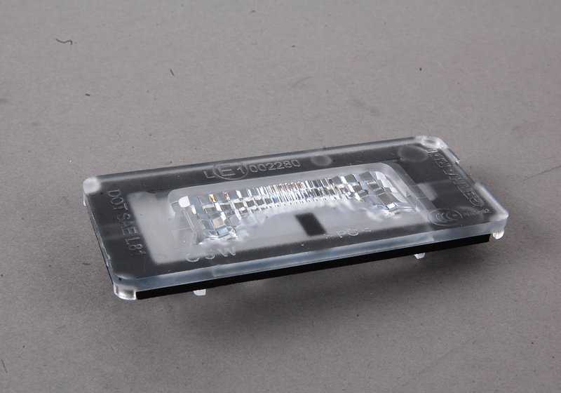 Cristal dispersor alumbrado matrÃcula OEM 51132756227 para MINI R56, R56 LCI, Cabrio R57, R57 LCI, Coupé R58, Roadster R59. Original MINI.