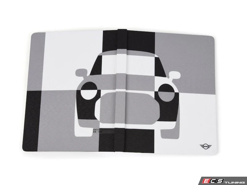 Cuaderno tipo libreta MINI Car Tile negro/gris OEM 80245B320F9 válido para BMW. Original MINI. - Image 2