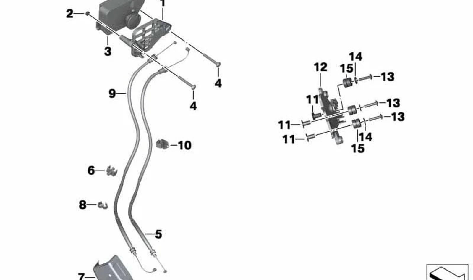 Cubierta de carbono para válvula de escape OEM 18518536911 para motos BMW HP4 (K42). Original BMW Motorrad.