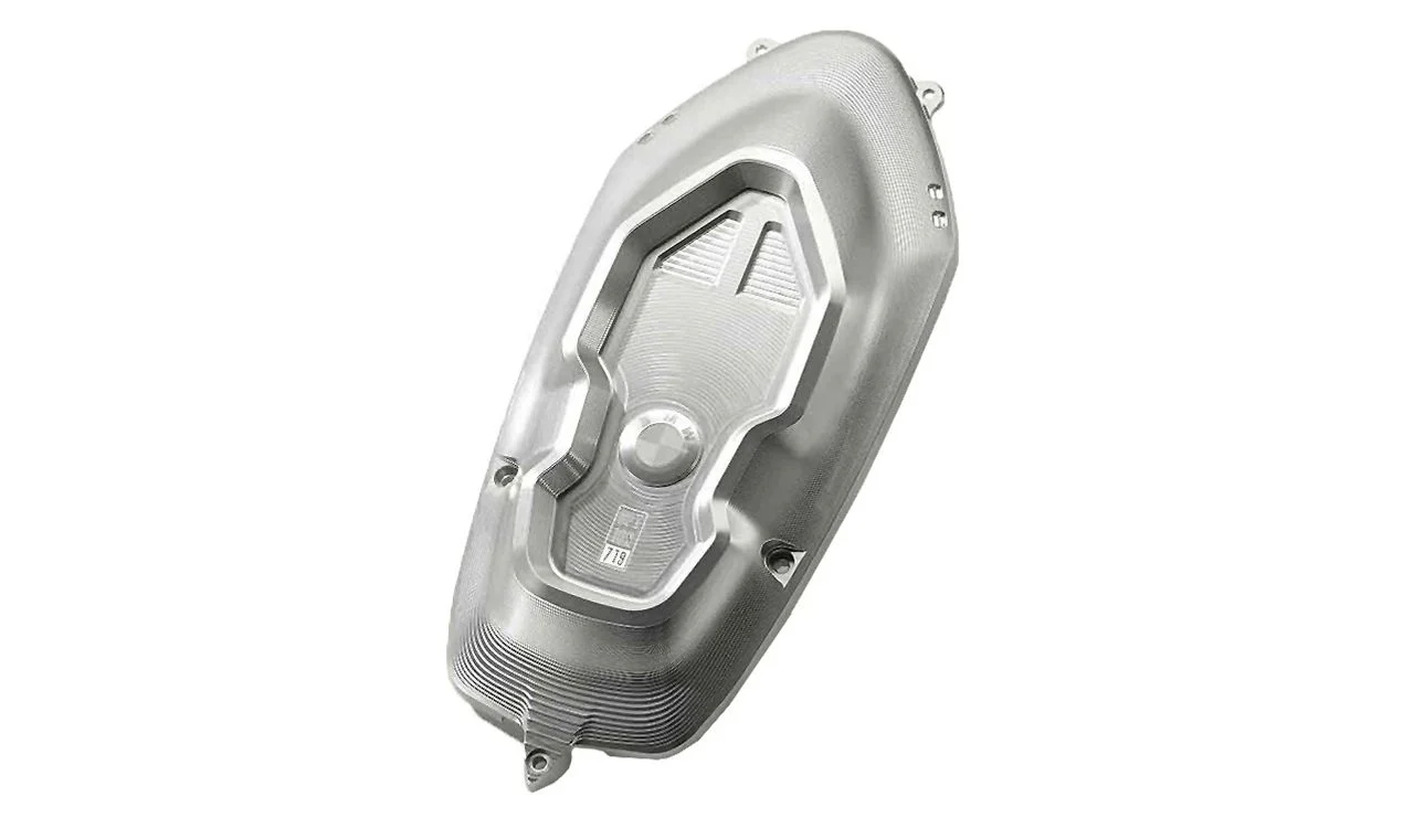 Cubierta de correa fresada Option 719 Classic OEM 11148394602 para motos BMW R nineT, R nineT Pure, R nineT Scrambler, R nineT Racer, R nineT Urban G/S. Original BMW Motorrad