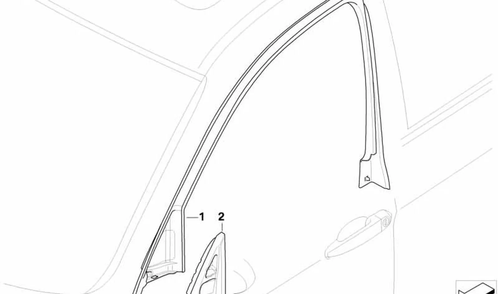 Cubierta de marco de ventilación puerta delantera izquierda OEM 51337270891 para BMW Serie 3 E90, E91 LCI. Original BMW. - Image 6